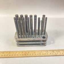 Vintage Transfer Tip Point Set 23 Pc w/ Stand picture
