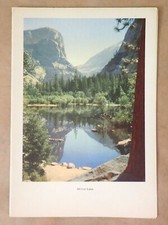 1950's CAMP CURRY YOSEMITE PARK Breakfast Menu Mirror Lake California picture