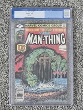 MAN-THING V2 #1 Rebirth ORIGIN Ted Sallis 1979 CGC 9.8 Newsstand Combined Ship picture