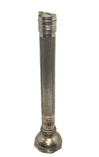 Antique Winchester Focusing Flashlight 1920s 5-Cell Chrome Pat 1923 1925 1926 picture