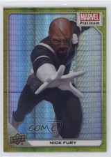 2023 Upper Deck Marvel Platinum Yellow Spotlight 164/399 Nick Fury #20 01p6 picture