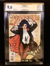 Zatanna # 11 Adam Hughes Cover CGC 9.6 NM+ SS Signed By Adam Hughes  picture