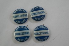Vintage Pinbacks Ostermans Concessions Houston Texas Carnival picture
