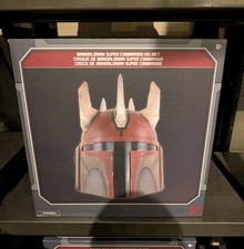 2026 Star Wars Galaxy’s Edge Maul Mandalorian Super Commando Helmet NEW SEALED picture