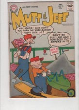 Mutt & Jeff #91, Sheldon Mayer Cover, DC Comics, VG+ 4.5, 1956, See Scans picture