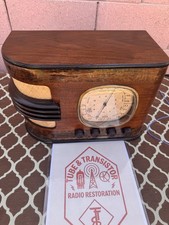 1938 Clinton 615SQ Tube Radio Extremely Rare Restored picture