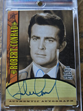 2000 Rittenhouse Archives Wild Wild West Authentic Autograph Robert Conrad Auto picture