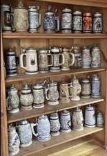 beer mugs avon vintage set of 29 picture