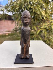 Antique African Chokwe Carved Wood 6.5” African Art picture