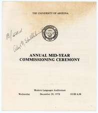 General Albert N. Stubblebine III - Signed Program picture