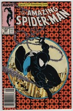 The Amazing Spider-Man #300 Rare Newsstand Key Issue VF 8.0 1st Venom McFarlane picture