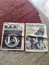 Vintage Gay Time-Capsule Papers from 1970S Pre-Aids San Francisco BAR & Advocate picture