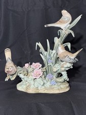LLADRO Bird Trio Mint Retired Limited Ed Very Rare #01001369 1369  picture