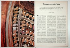 1960s Urban Transportation Planning Ephemera Article BART Bay Area Transit picture