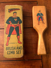 1940 Superman Brush and Comb Set - With Box - Rare picture