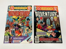 Lot of 2 ** 1979 DC Adventure Comics 461, 462 Death of Batman picture