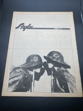 SOHO WEEKLY NEWS  March 28th 1979 - Style Issue Rare picture