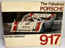 Vintage Rare THE FABULOUS PORSCHE 917,  1st Edition Peter Hinsdale 1973 *GOOD* picture