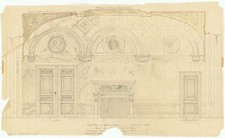 Newport Rhode Island The Breakers Billiard Room 1892-1895 Vanderbilt Sketch picture
