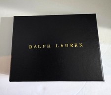 Ralph Lauren Purple & Silver Logo Playing Card W/ Giftbox RL Rare 1 Deck READ picture