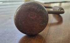 Antique Wooden Handled Manuel Hand Drill picture
