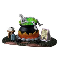Lemax Spooky Town Halloween Village Accessory Nothing Like A Hot Bath 44302 picture