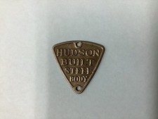 1934 Hudson And Terraplane Cast Brass Automobile Badge picture