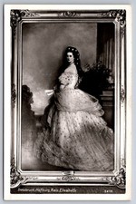 Portrait of Empress Elisabeth of Austria, also known as Sisi Postcard picture