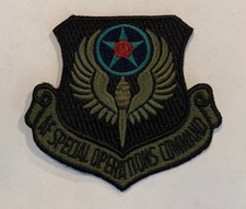 AFSOC Subdued MAJCOM Patch USAF Special Operations Combat Controller Iraq  picture