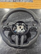 BMW M Sport Flat Bottom Performance Steering Wheel w Paddle Shifters and M-St M3 picture