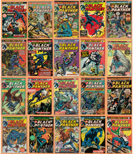 Marvel JUNGLE ACTION No. 5, 6 - 24 (1973) Complete BLACK PANTHER Run picture