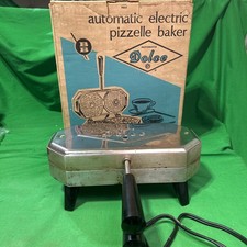 Dolce Automatic Electric Pizzelle Baker Maker Model 300-EP  115v Berarducci Bros picture