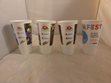 Milwaukee Summerfest Cups Lot 2011 2015 2016 2017 Pepsi 50th Anniversary picture