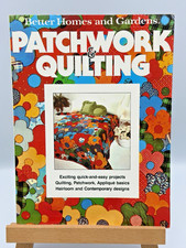 Vintage 1977 Better Homes and Gardens Patchwork & Quilting Instruction Book picture