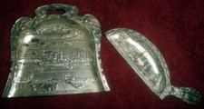 Vintage 1933 Chicago Worlds Fair Crumb Tray & Scraper N Shure Japan LOOK SP picture