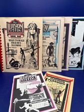 Paul Osborne Illusion Systems Books 1-4 (First editions with inscription) + more picture