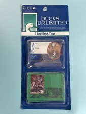 DUCKS UNLIMITED – Vintage CLEO Gift Tags – Pack of 6 – 1992 - Plasschaert picture