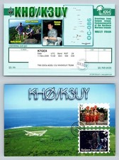 Ham Radio QSL QSO Postcard KHØ/K3UY, Saipan, Northern Mariana Islands, USA picture