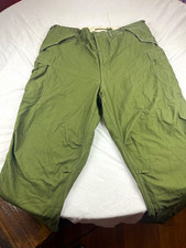 Vintage 1955 US Army M-1951 Field Cargo Pants OG-107 XL Long Korean War M51 picture