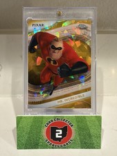 2025 Topps Chrome Disney Sapphire Mr.Incredible Gold /50 picture