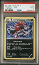 2011 Pokemon Zoroark 71/114 Black & White German Holo PSA 9 MINT Low Pop picture