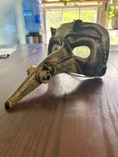 Steampunk Plague Doctor Halloween Half Mask picture