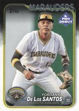 2024 Topps Pro Debut Yordany De Los Santos #PD-135 Bradenton Marauders picture