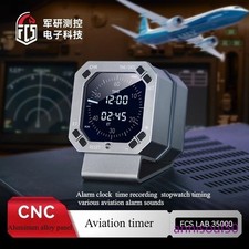 NEW FCS LAB 35000 Boeing 737 Clock Aviation Timer Metal Flight Instruments Gift picture