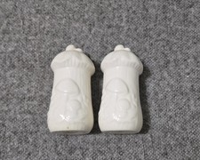 Vintage Handmade Mushroom Theme Salt And Pepper Shakers 4.5 In picture
