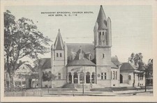 Postcard Methodist Episcopal Church South New Bern NC  picture