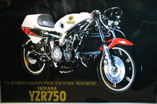 Yamaha YZR750 TZ750 1979 World Grand Prix Factory Poster 37x25 Kodak Photo Print picture