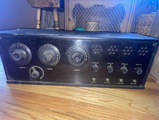 1920s Kellogg 4-Tube Regenerative Radio Receiver Micamold Variometer Homebrew picture