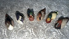 Lot of 6 Vintage 1983-1984 Avon Collector Duck Series Figurines picture