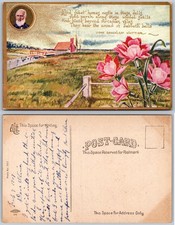John Greenleaf Whittier Poem Postcard picture